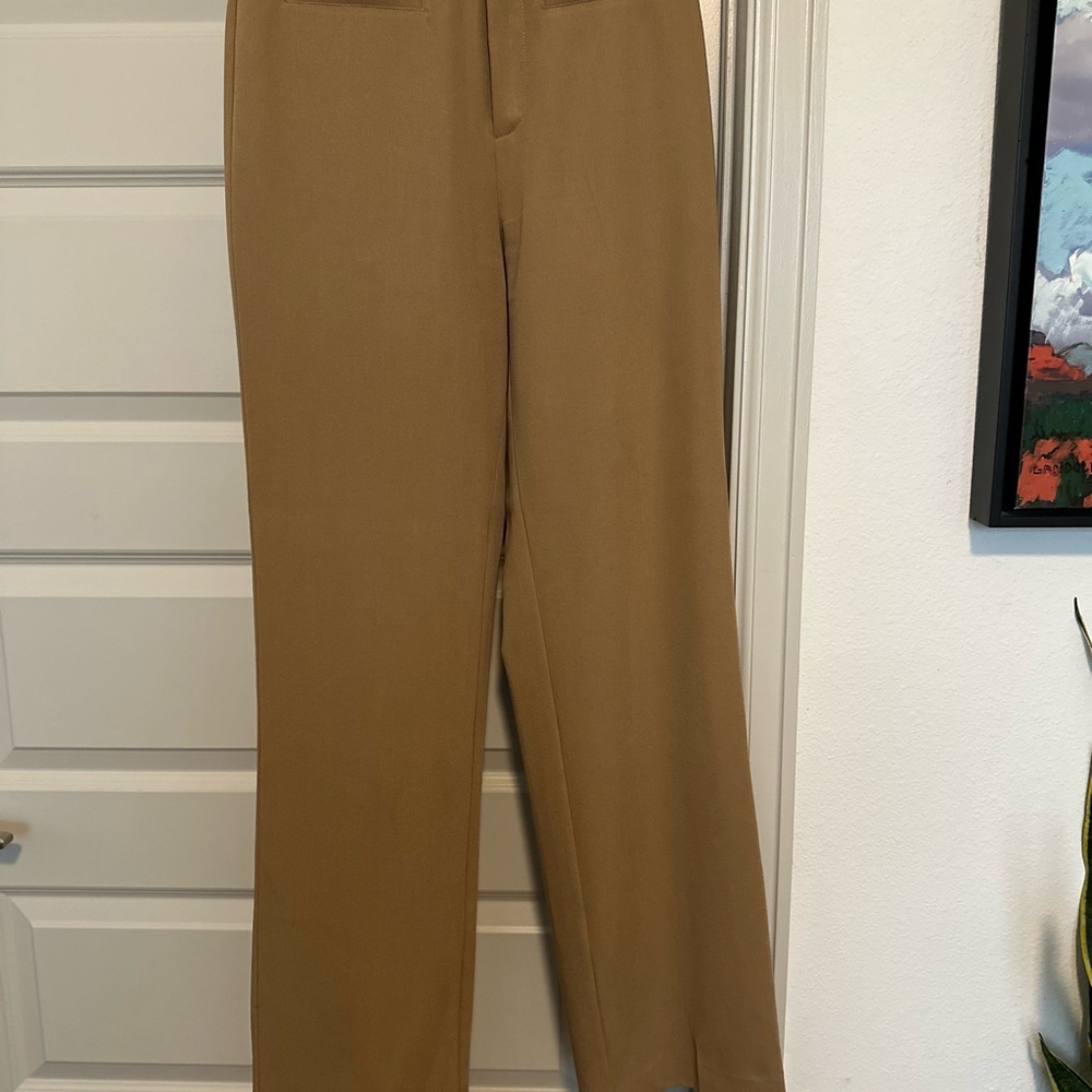 Elodie Tan Chinos Classic Straight-Leg